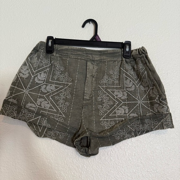 NWOT free people Westover Embroidered Shorts - Picture 2 of 10